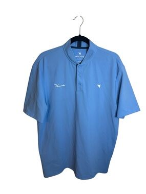 Macade Golf Baby Blue Heath Bomber Shirt